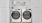 side-by-side washer/dryer in laundry closet