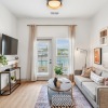 open concept living and kitchen